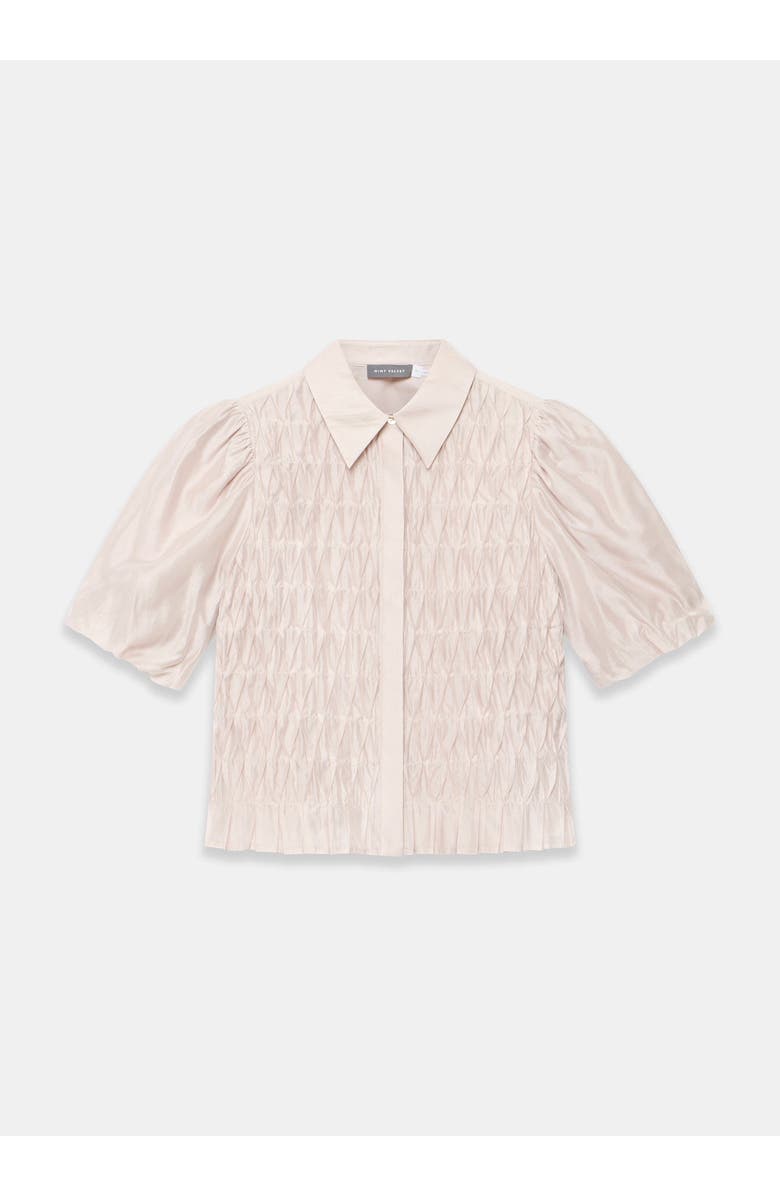 MINT VELVET Puff Sleeve Smock Shirt, Alternate, color, Neutral