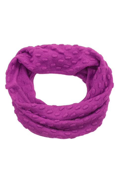 Bubble Stitched Infinity Scarf