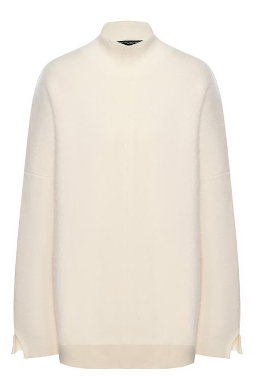 Pietro Brunelli Meribel Maternity Turtleneck Sweater In Cream White