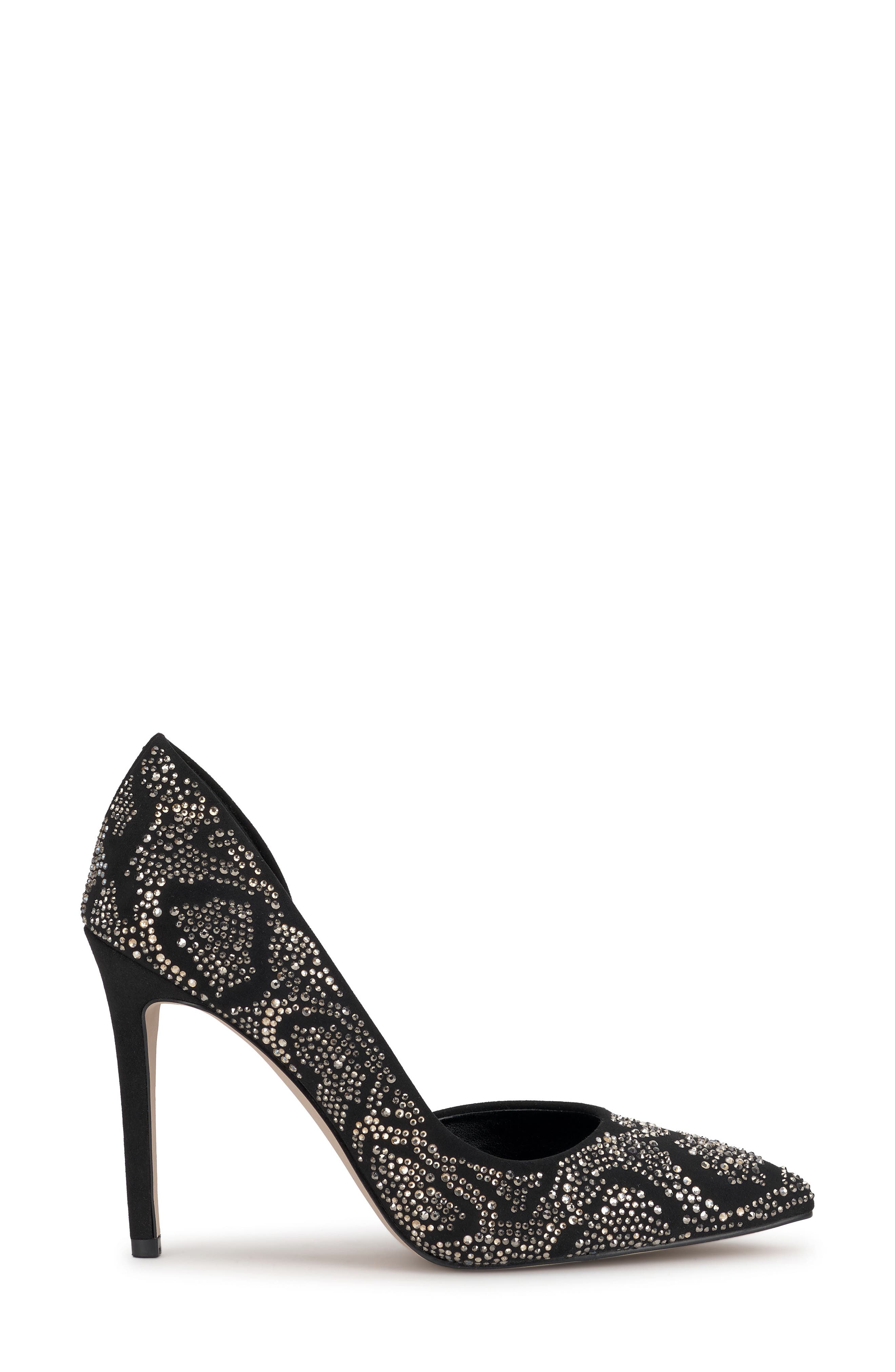 Jessica Simpson Prizma Rhinestone Pump, Alternate, color, Black