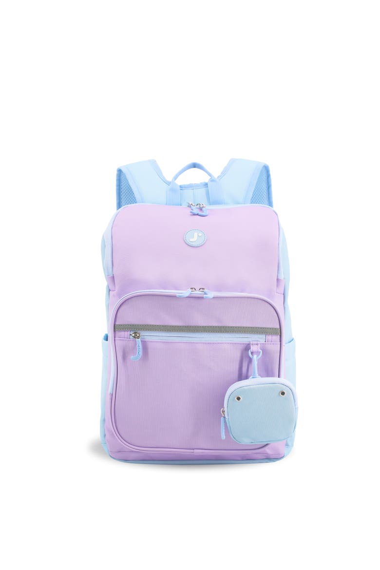Junior Backpack With Lunch Box For School, Alternate, color, Purple