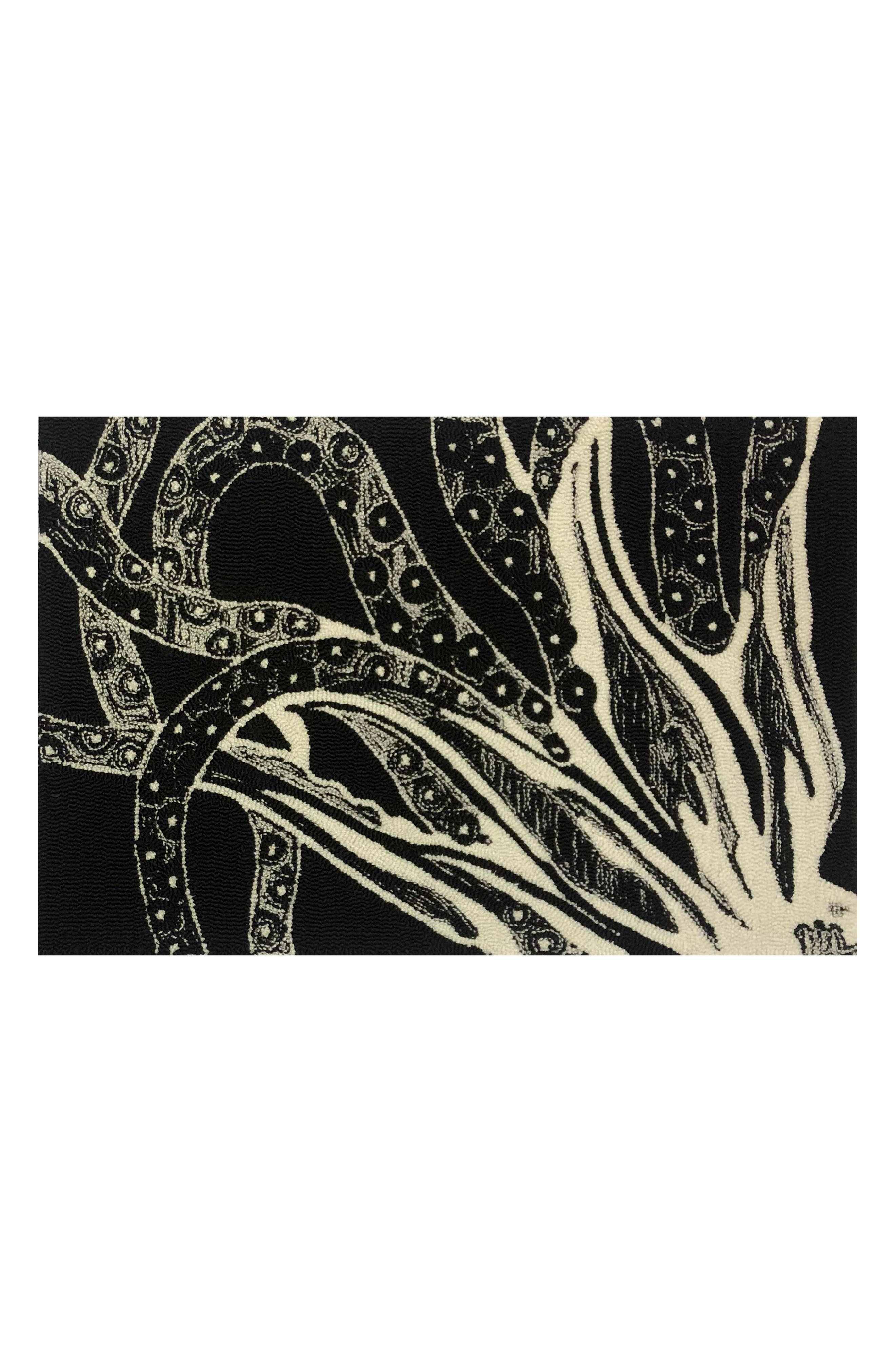 R16 HOME Coral Outline Doormat