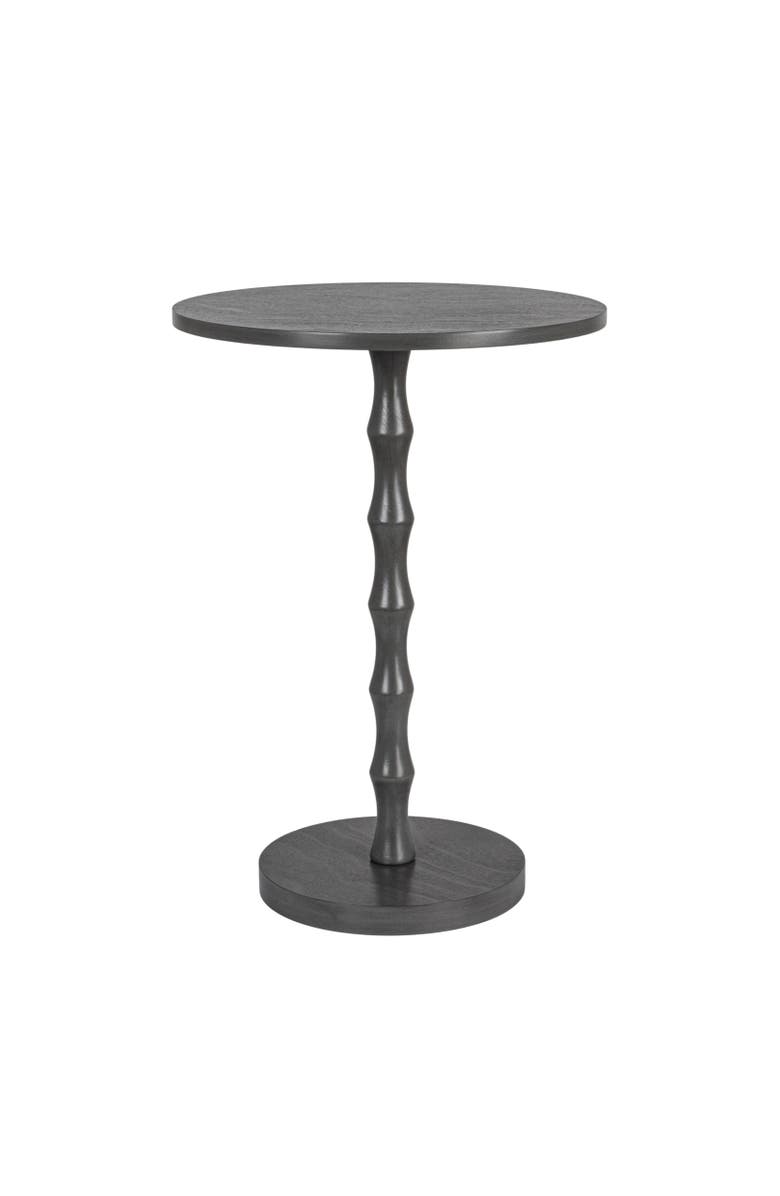 Storied Home Grey Spindle Side Table, Main, color, Grey