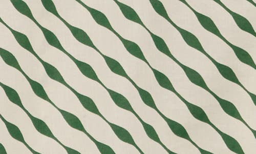 Scotch & Soda Printed Cotton Camp Shirt In Green