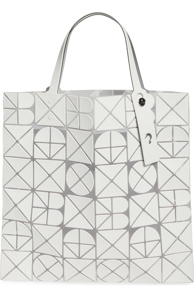 Bao Bao Issey Miyake Font Logo Tote, Main, color,