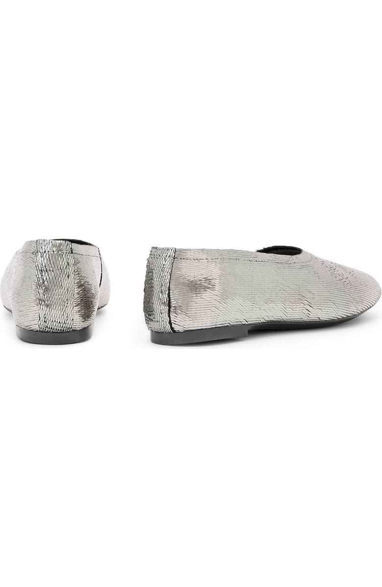 AllSaints Hailee Flat, Alternate, color, Gunmetal Grey