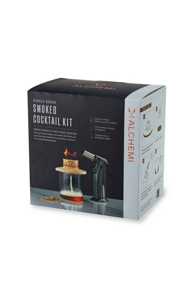 Viski Alchemi Single Serve Smoked Cocktail Kit, Alternate, color, Clear