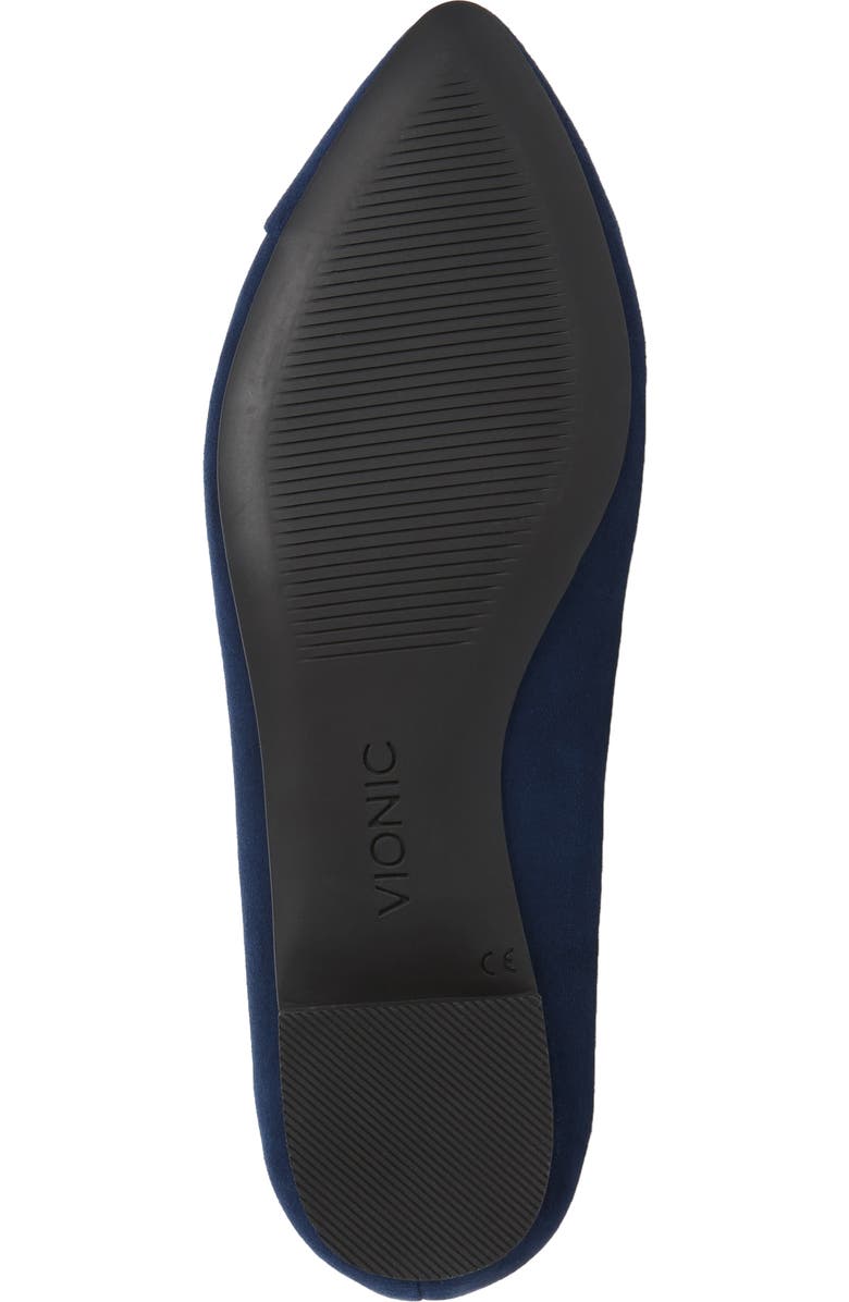 VIONIC WITH ORTHAHEEL Vionic 'Caballo' Pointy Toe Flat, Alternate, color,