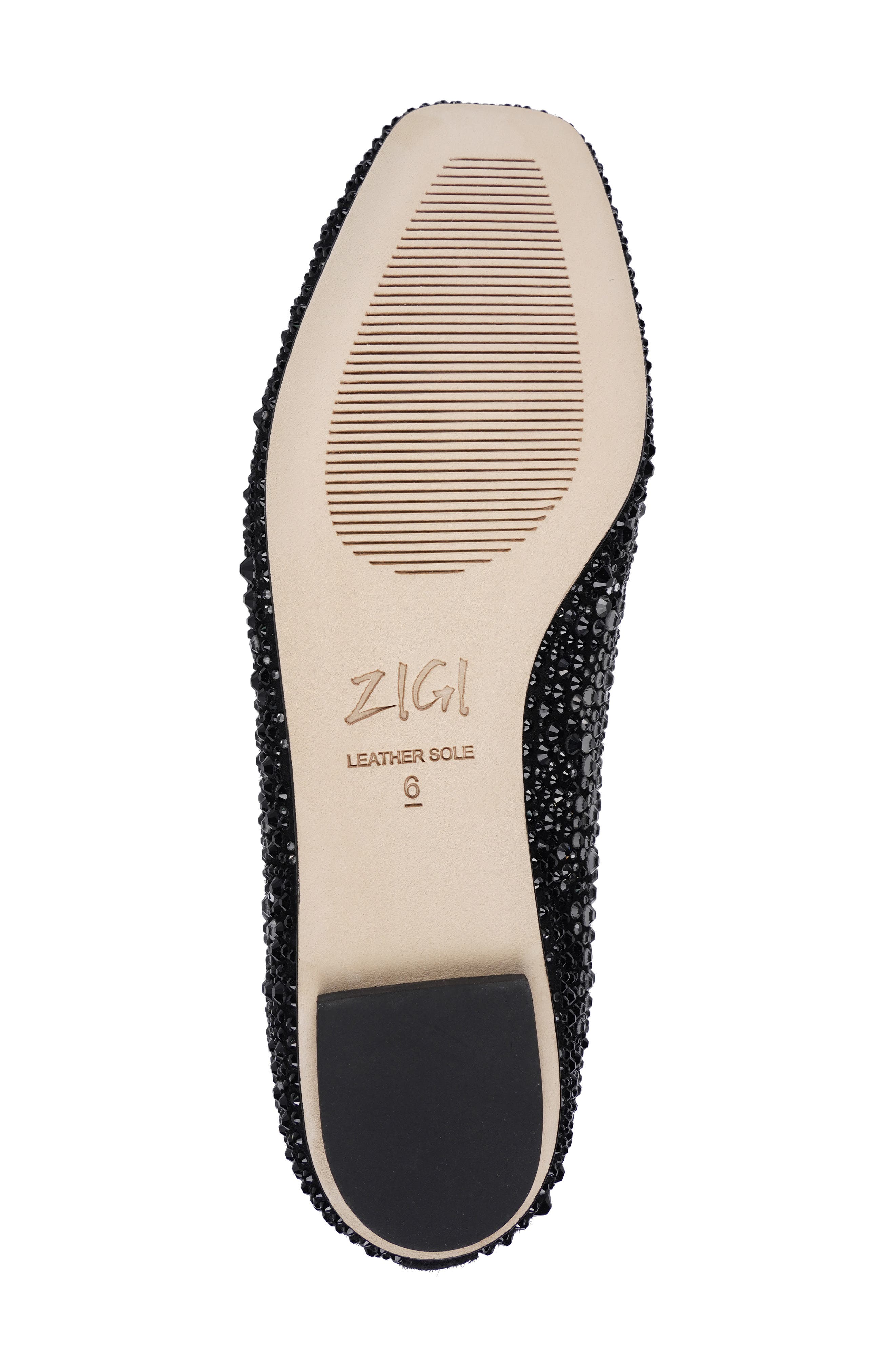 ZIGI Xandra Ballet Flat, Alternate, color, Black