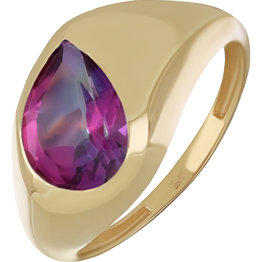 Bony Levy 14k Gold Chunky Topaz Ring In Gold