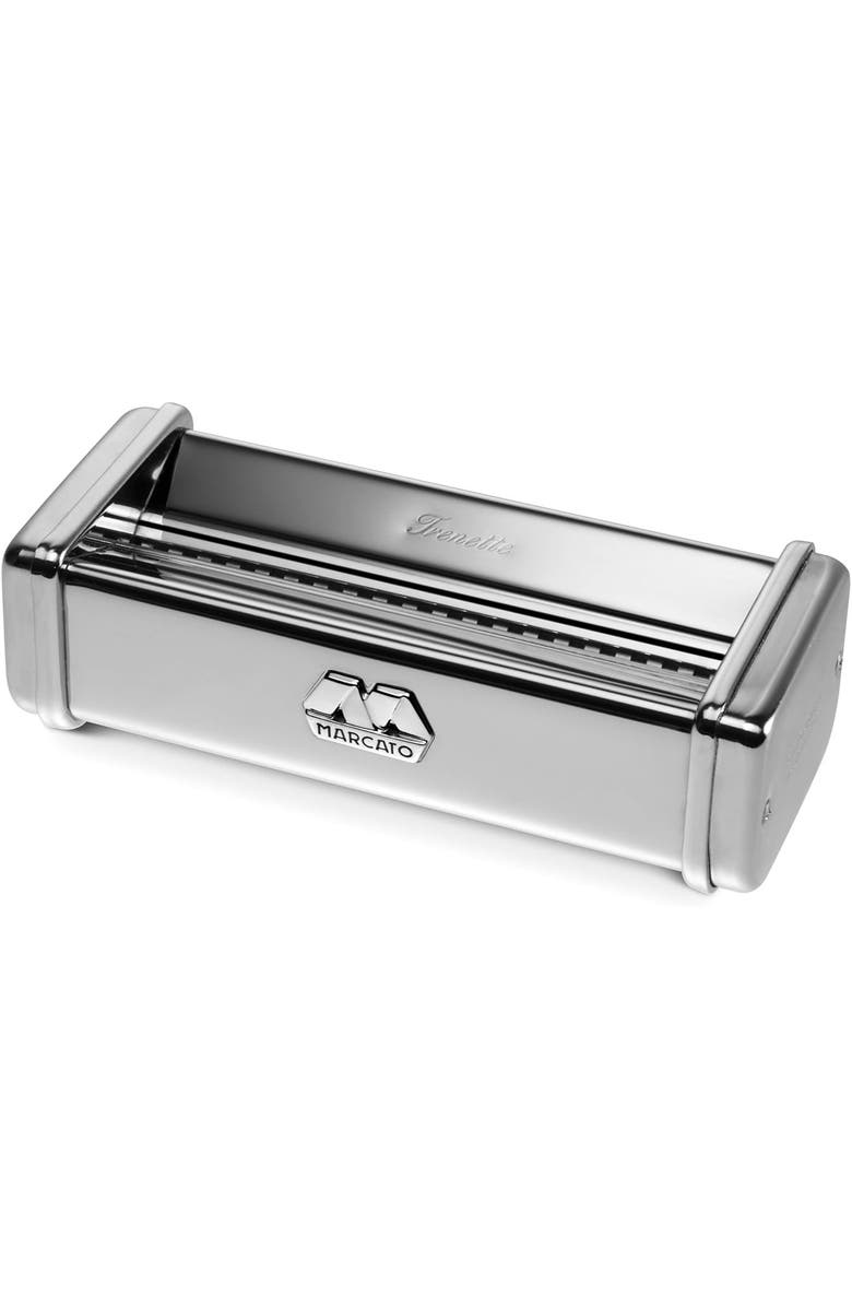 Marcato Trenette Attachment, Works with Atlas 150 Pasta Machine, Main, color, Silver