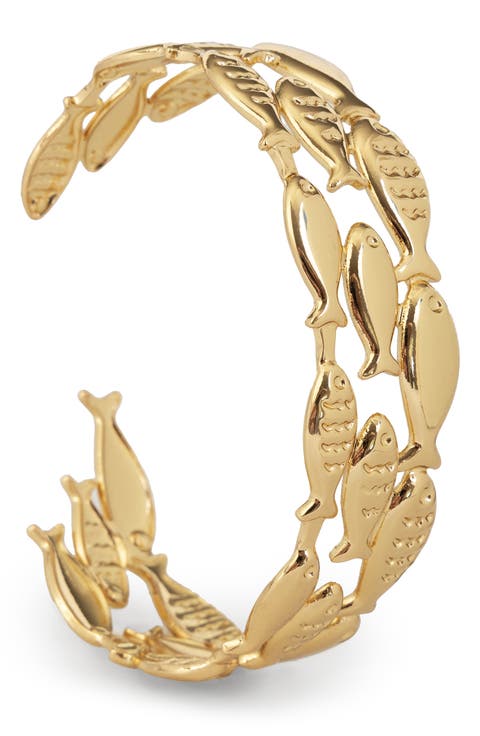 Fish Cuff Bracelet