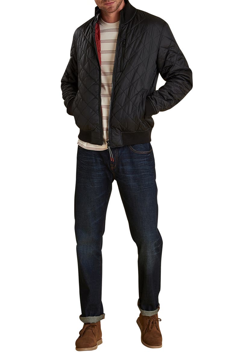 Barbour Manta Long Sleeve Pocket Piqué T-Shirt, Alternate, color,