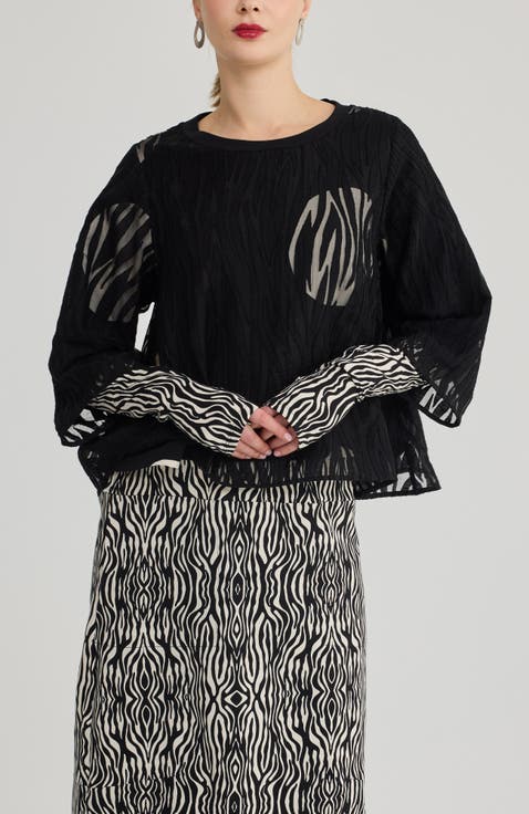 Ida Jacquard Top