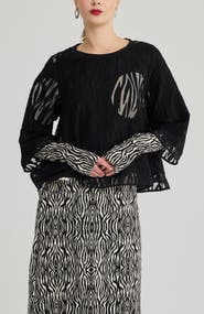 LUUKAA Ida Jacquard Top