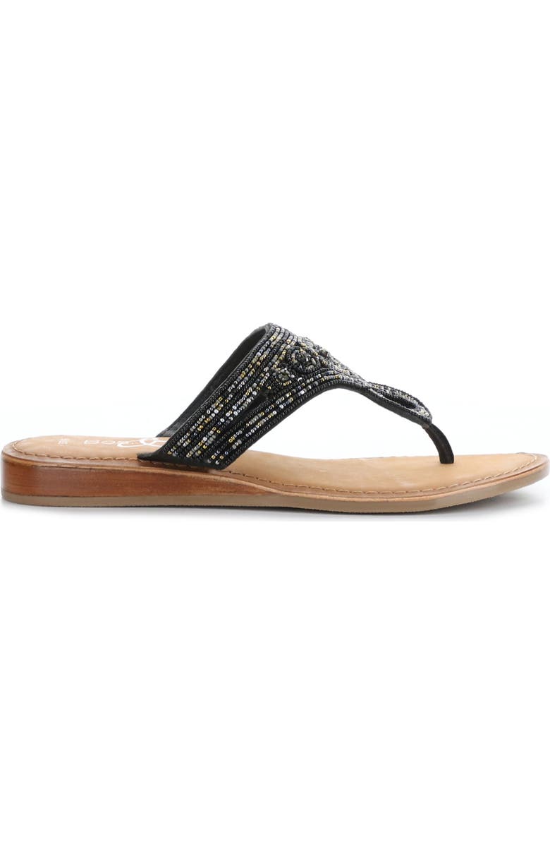 Bos. & Co. Jilly Beaded Flip-Flop, Alternate, color,
