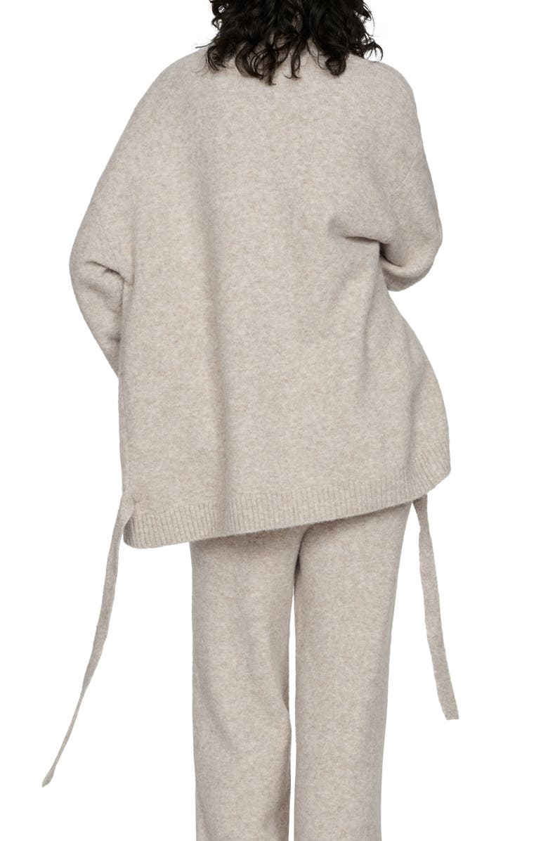 MANGO Oversize Wrap Cardigan, Alternate, color,