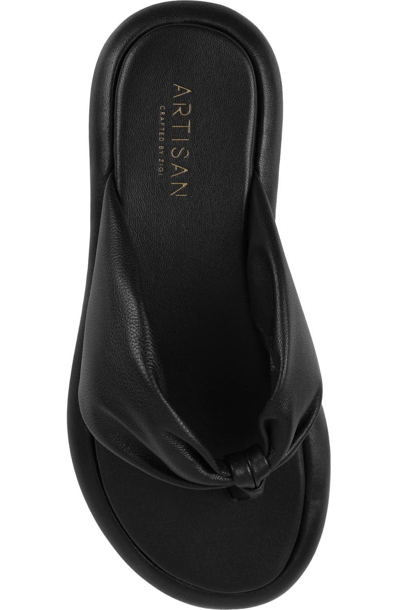 Artisan Crafted By Zigi Alanna Platform Sandal, Alternate, color, Black