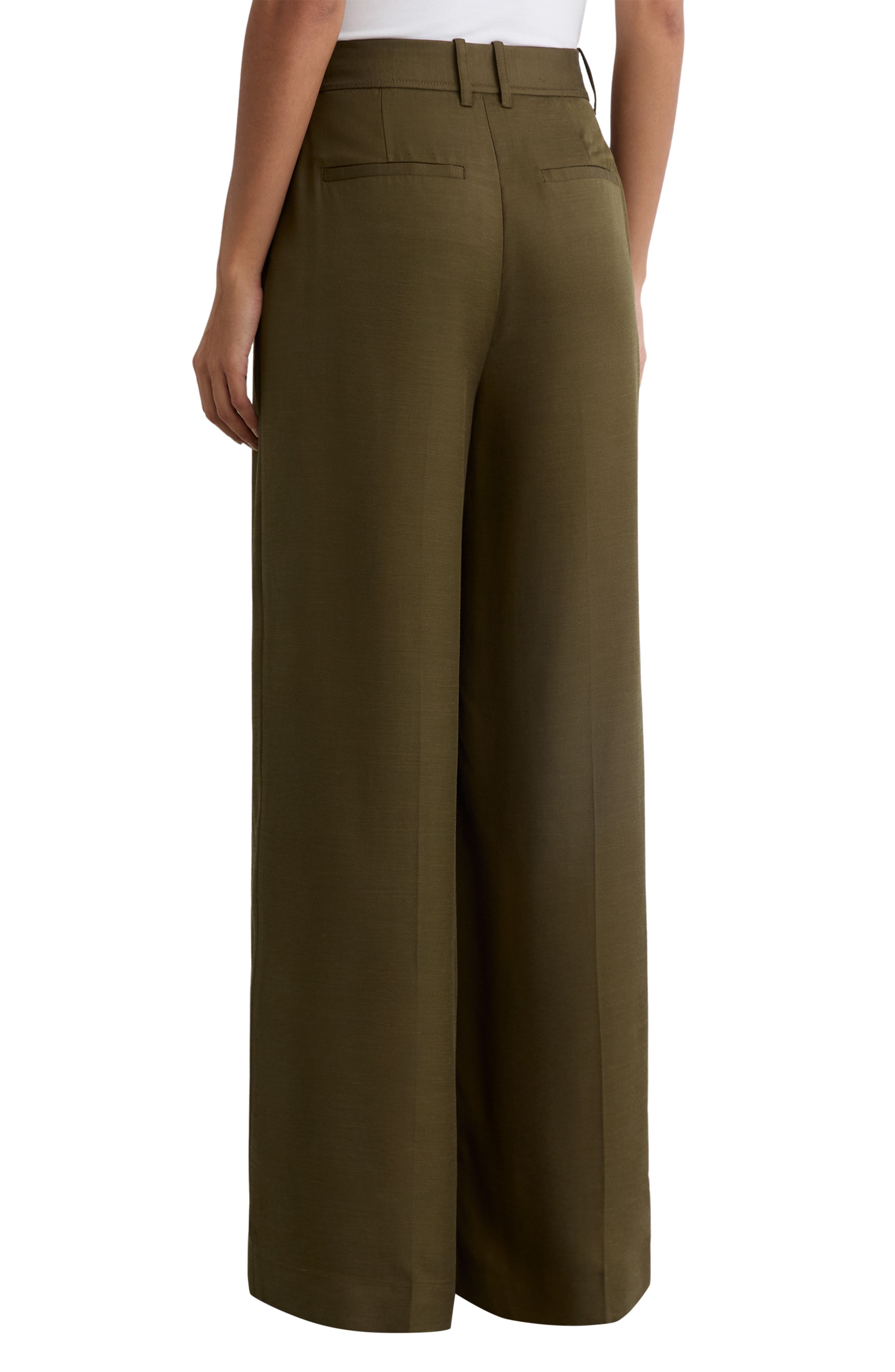 Cora Pleat Front Wide Leg Pants - image 2