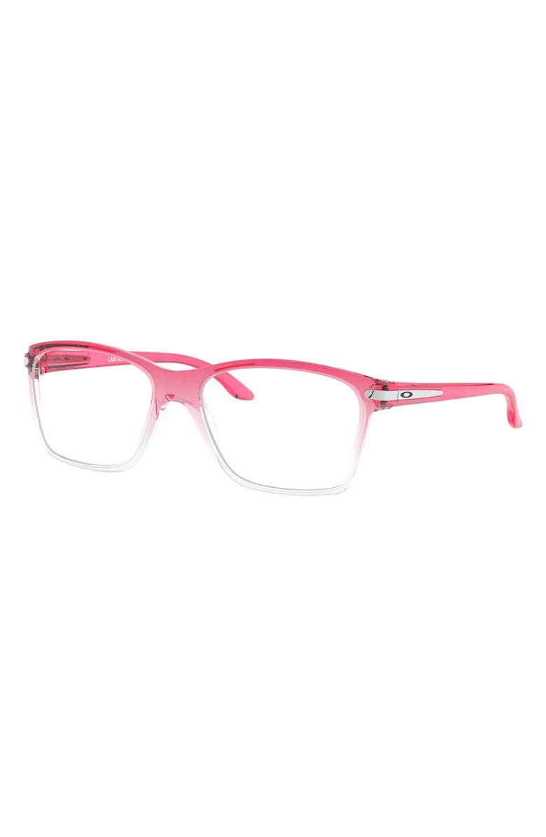 Oakley Kids' Cartwheel<sup>™</sup> 51mm Rectangle Optical Glasses, Alternate, color, Pink