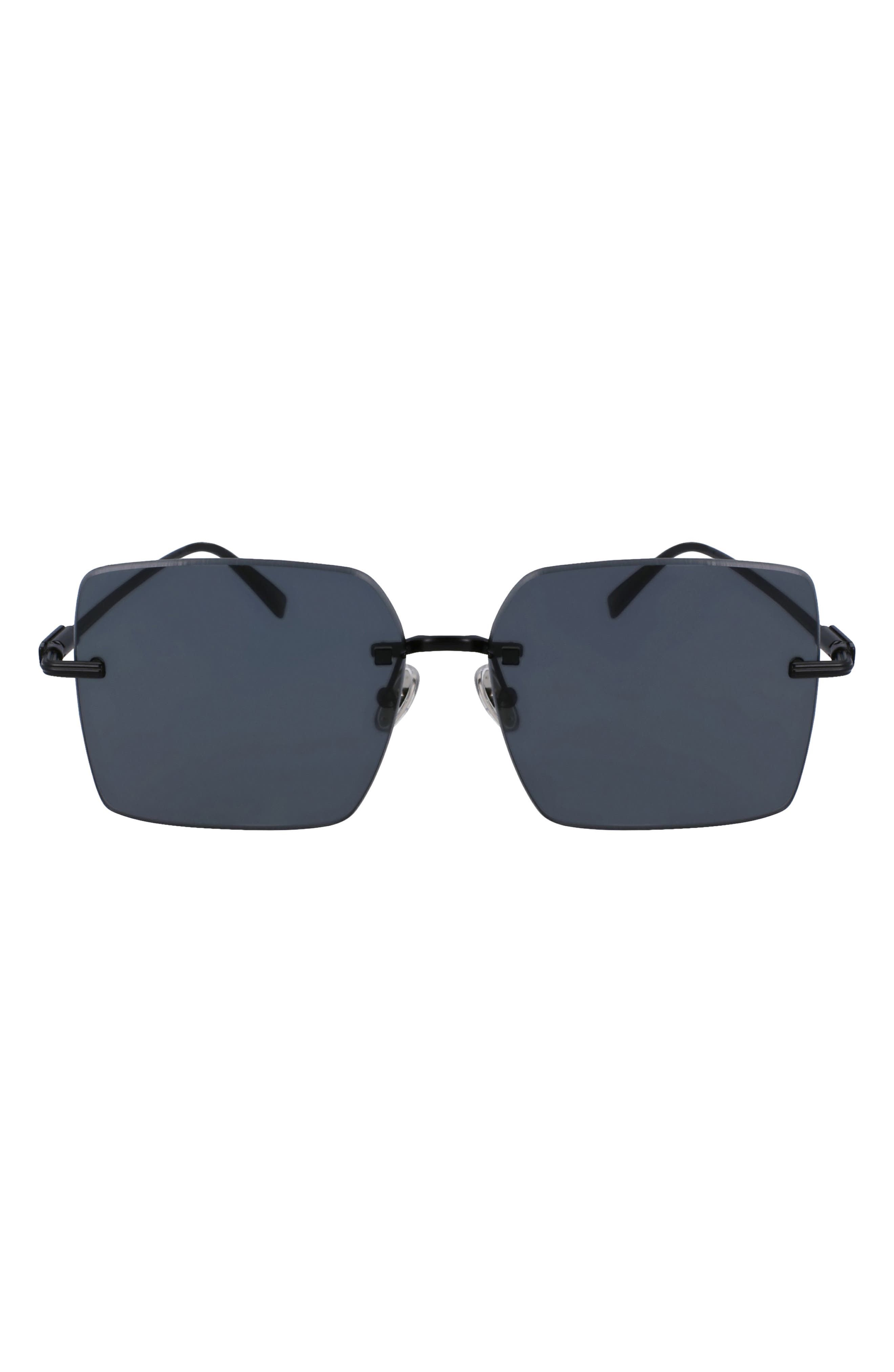 FERRAGAMO Prisma 60mm Rectangular Sunglasses