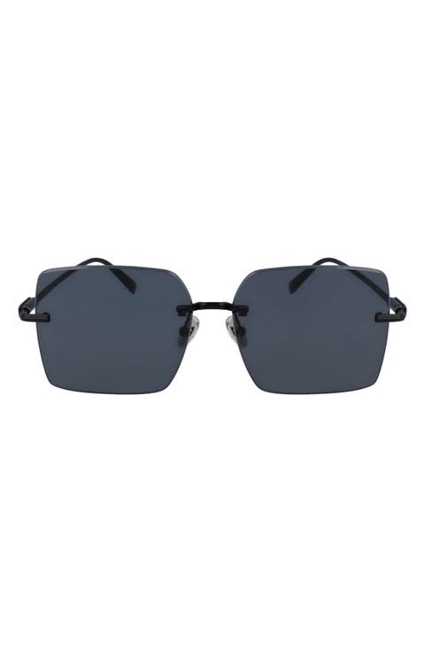 Prisma 60mm Rectangular Sunglasses