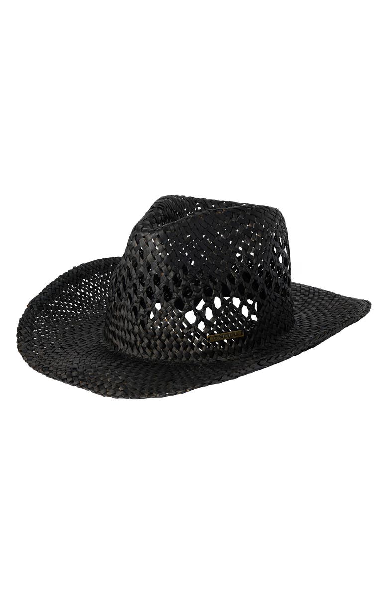 O'Neill Indio Straw Cowboy Hat, Main, color, 