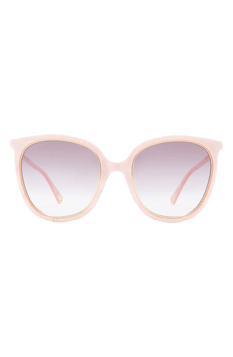 56mm Round Sunglasses