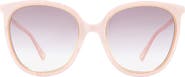 Gucci 56mm Round Sunglasses