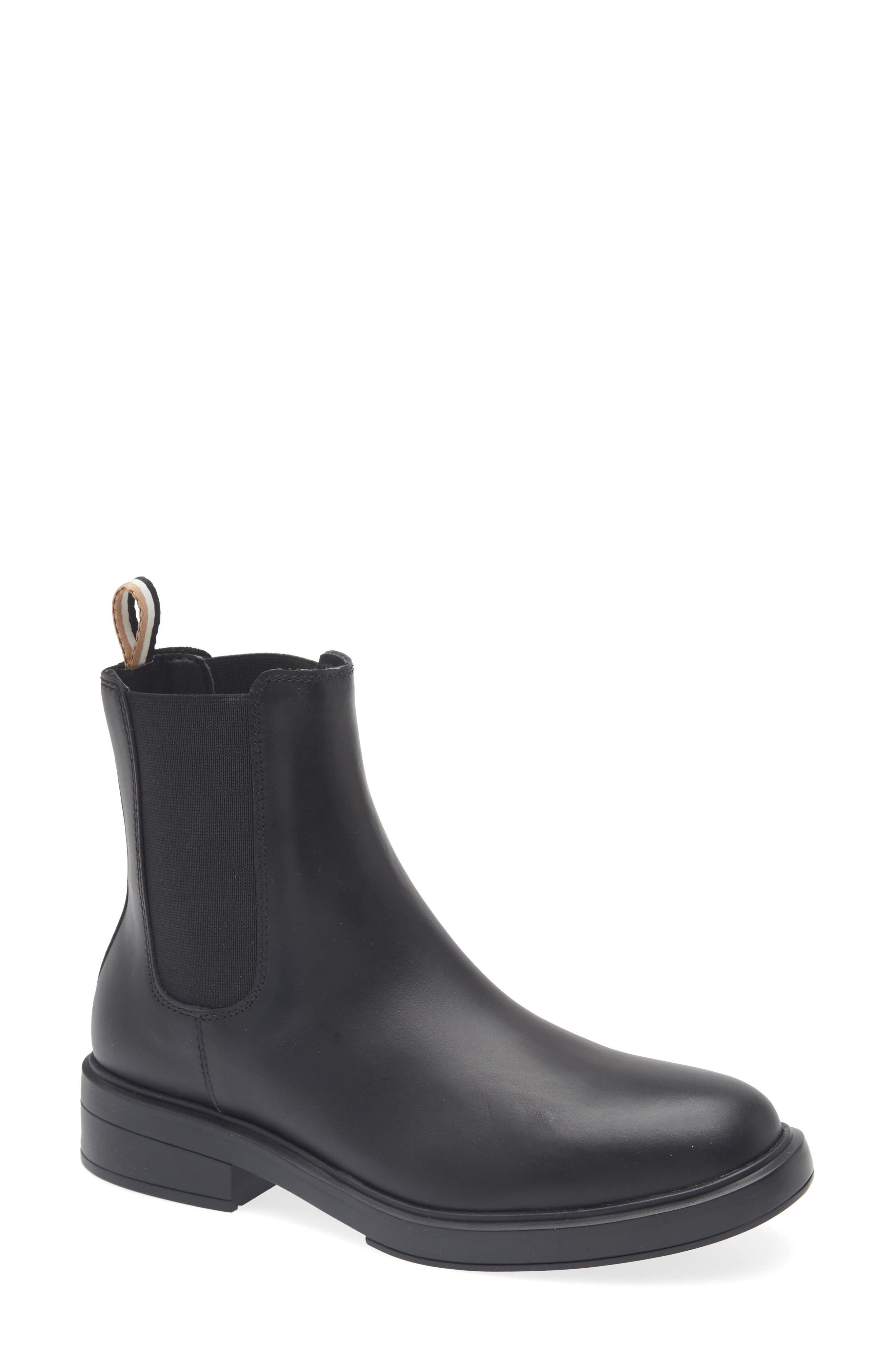 BOSS Vanity Chelsea Boot, Main, color, Black