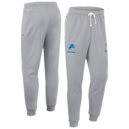 Nike Men's Nike Gray Detroit Lions Sideline Standard Issue Touchback Kick Dri-FIT Taper Pants