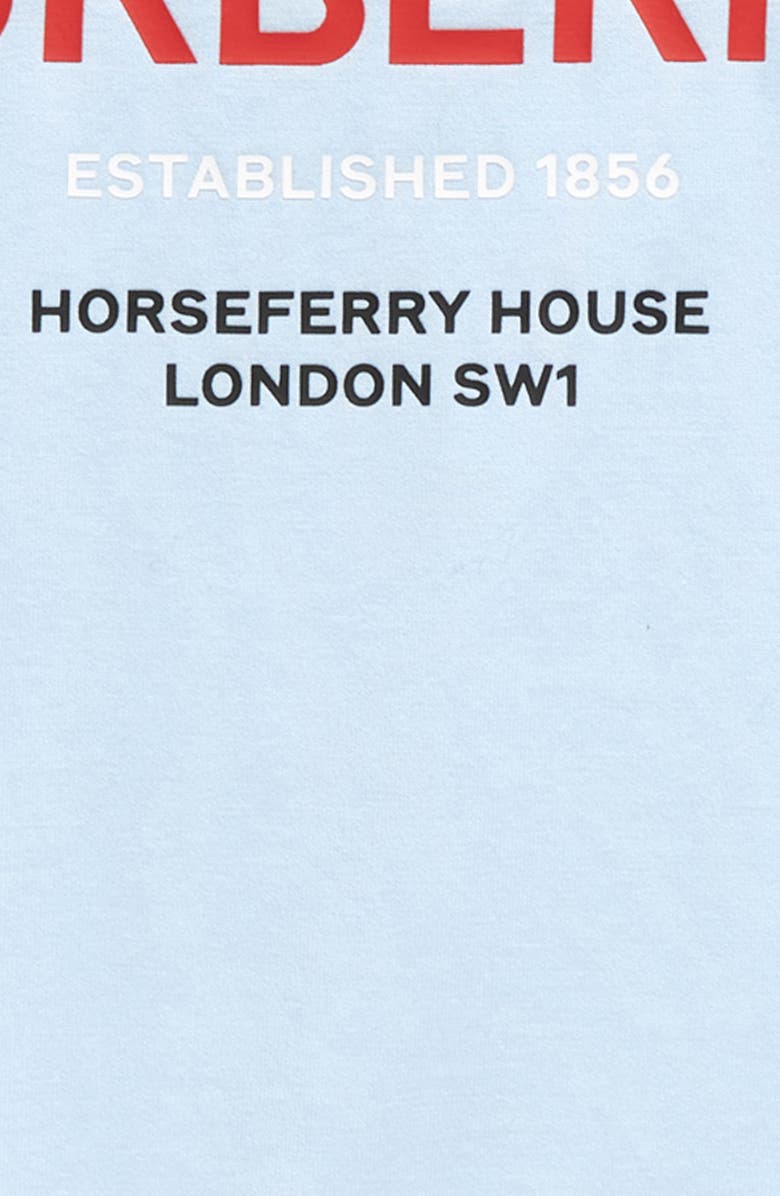 Burberry Kids' Cedar Horseferry Logo Cotton Graphic Tee, Alternate, color, 