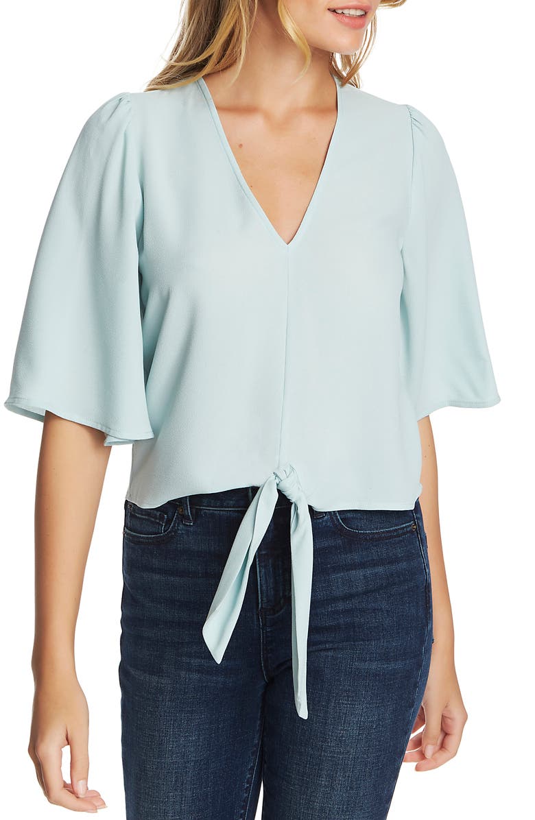 1.STATE Tie Front Blouse, Main, color,