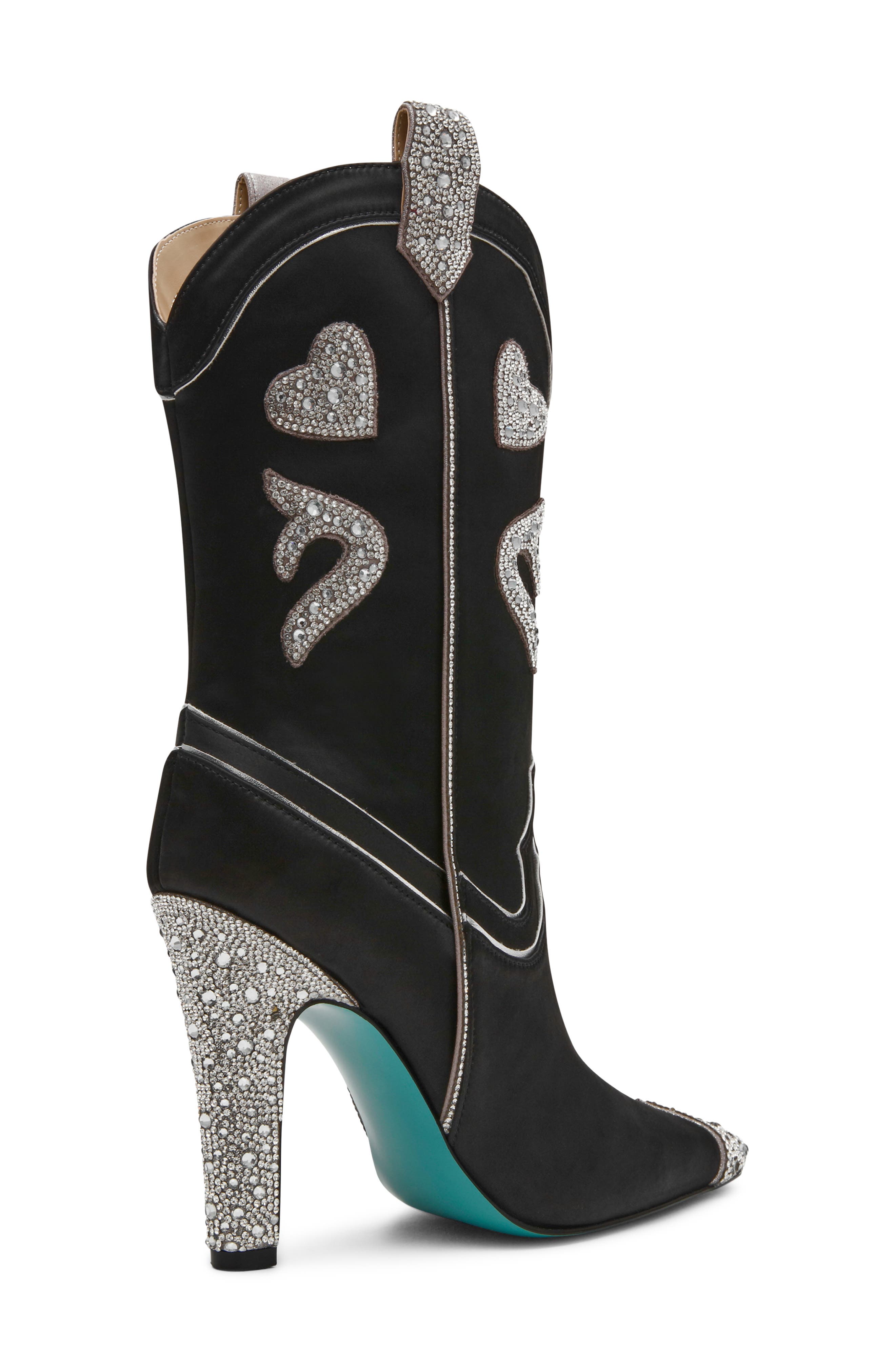 Toby Western Boot, Alternate, color, BLACK MULTI