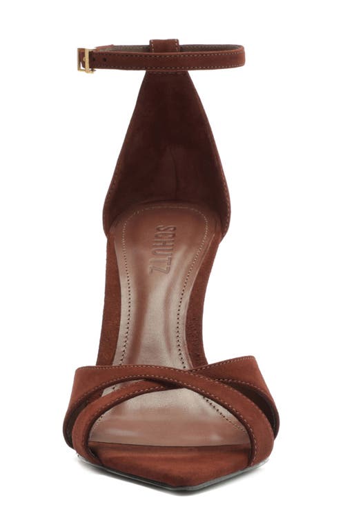 Schutz Hilda Leaf Pointed Toe D'orsay Pump