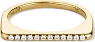 MEJURI Pavé Puzzle Stacking Ring