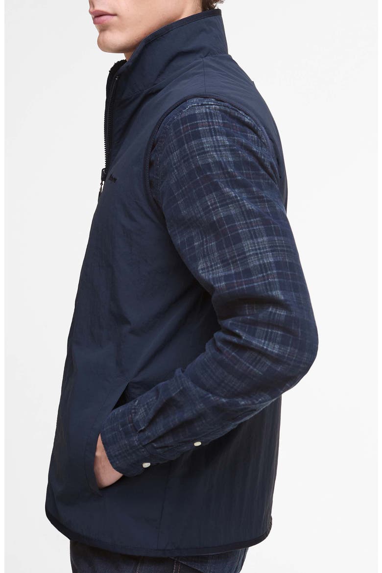 Reversible Fleece Gilet, Alternate, color, NAVY