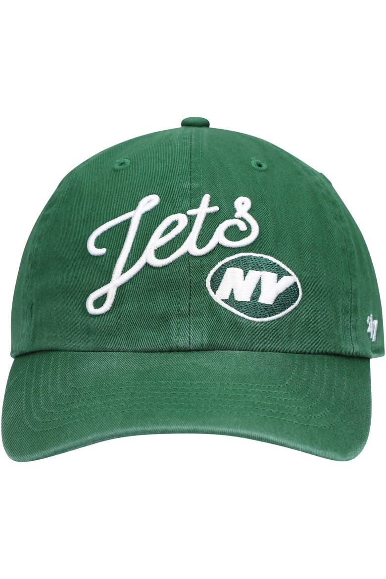 Women's '47 Green New York Jets Millie Clean Up Adjustable Hat, Alternate, color, Green