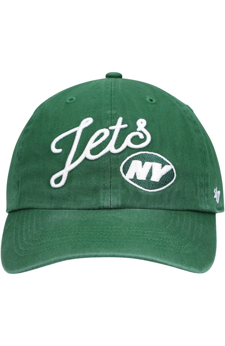 '47 Women's '47 Green New York Jets Millie Clean Up Adjustable Hat, Alternate, color, 