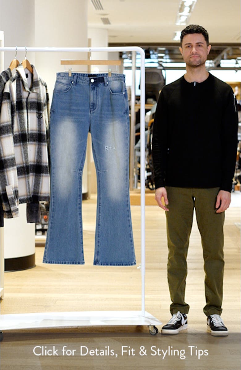 Mael Slim Flare Jeans, sales video thumbnail