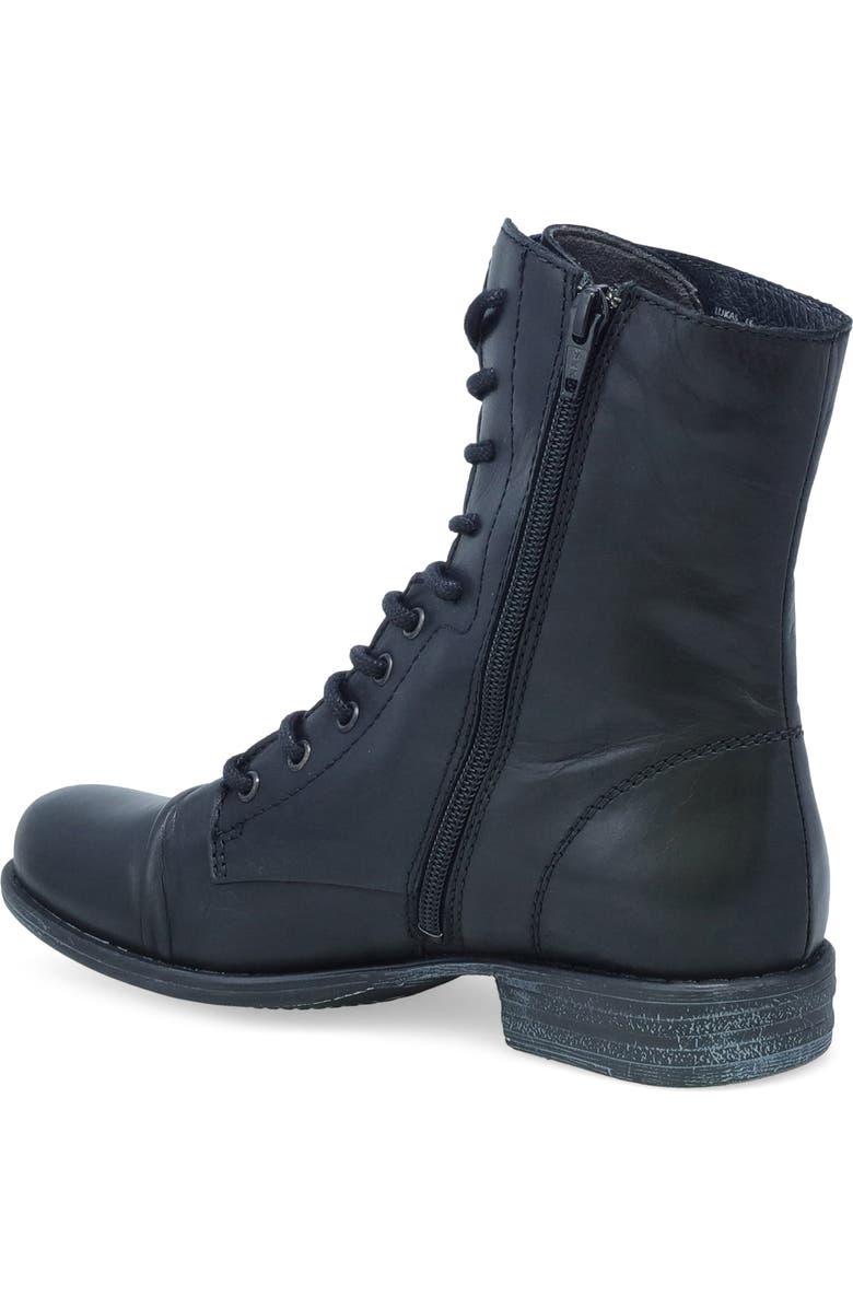 Miz Mooz Lukas Lace-Up Bootie, Alternate, color, Black