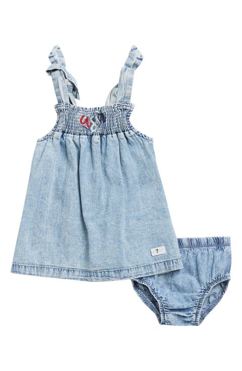 USA Denim Dress & Bloomers Set (Baby)
