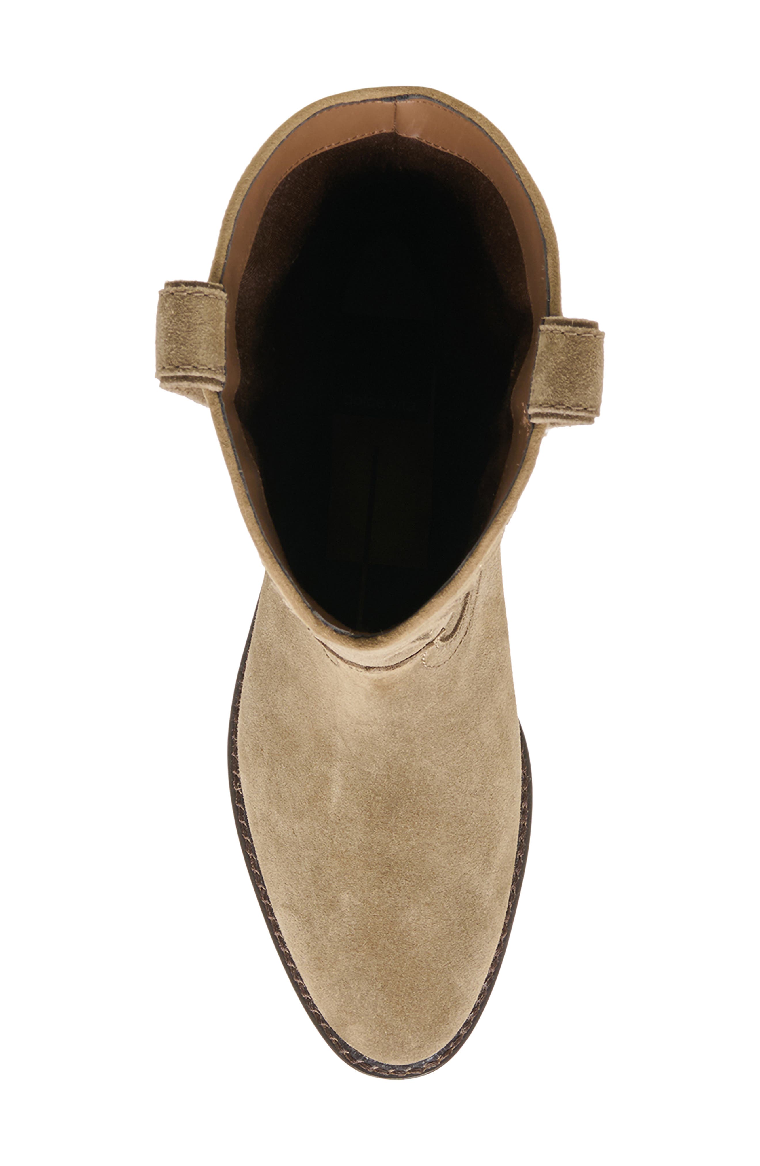 Tomara Western Boot, Alternate, color, OLIVE SUEDE
