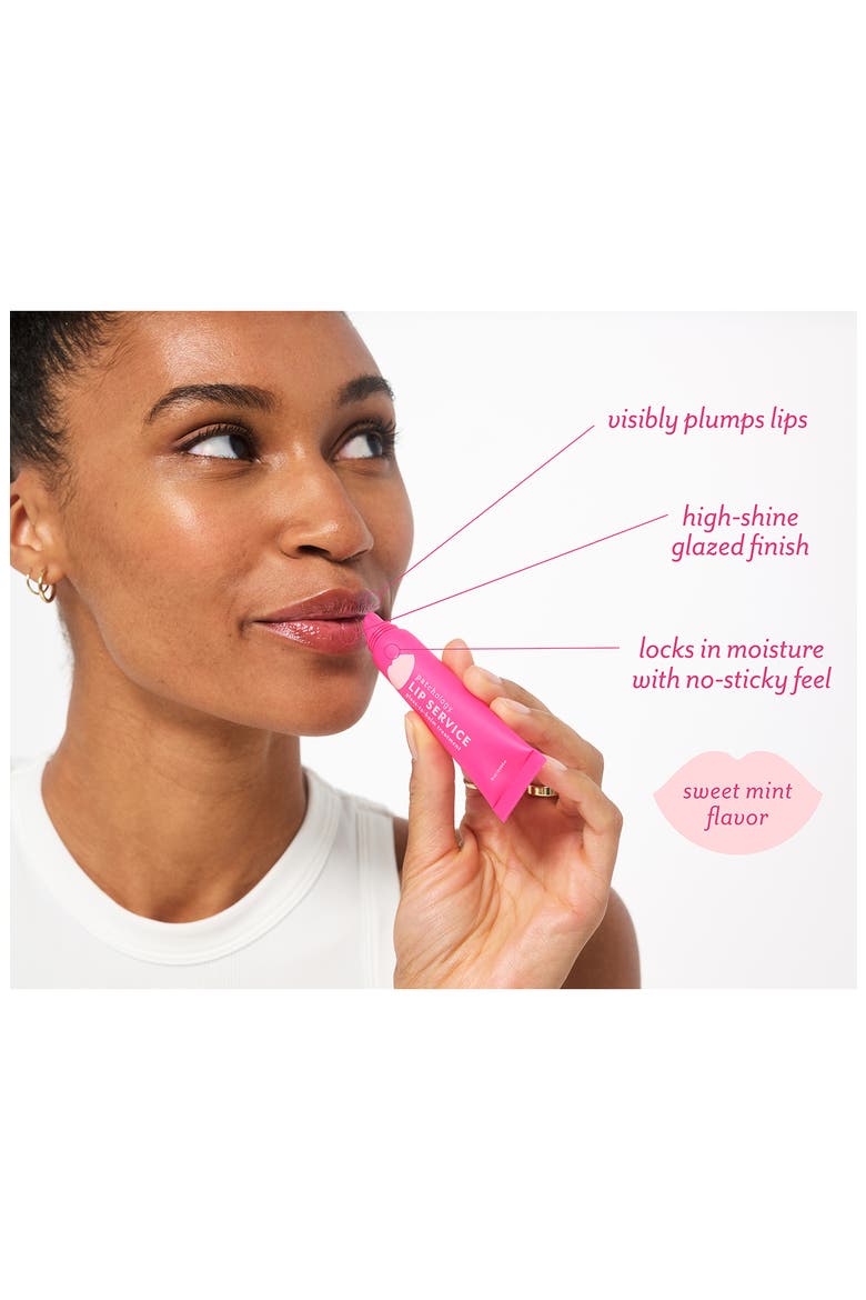 Lip Service Gloss-to-Balm Treatment, Alternate, color, PINK