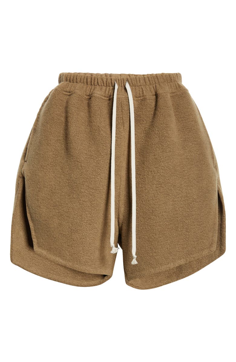 Rick Owens Cashmere Boxer Shorts, Alternate, color, Bean