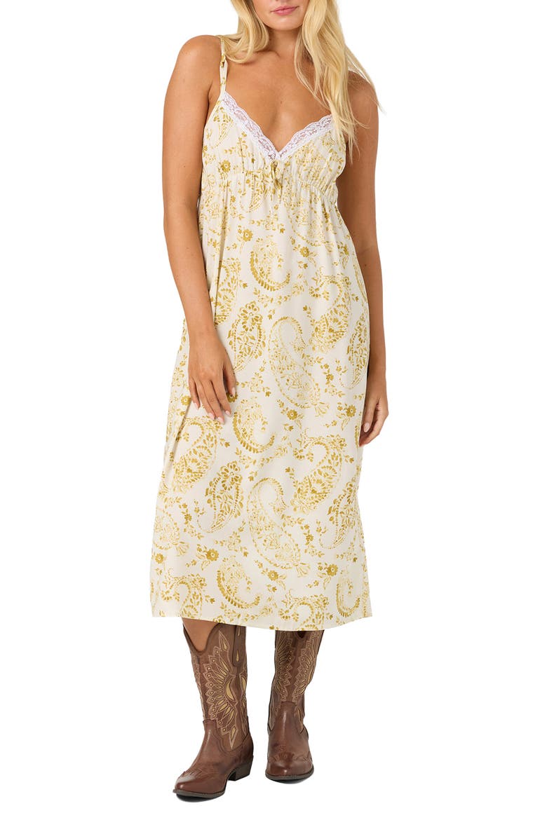 Dayna Whispy Midi Dress, Alternate, color, TOFU