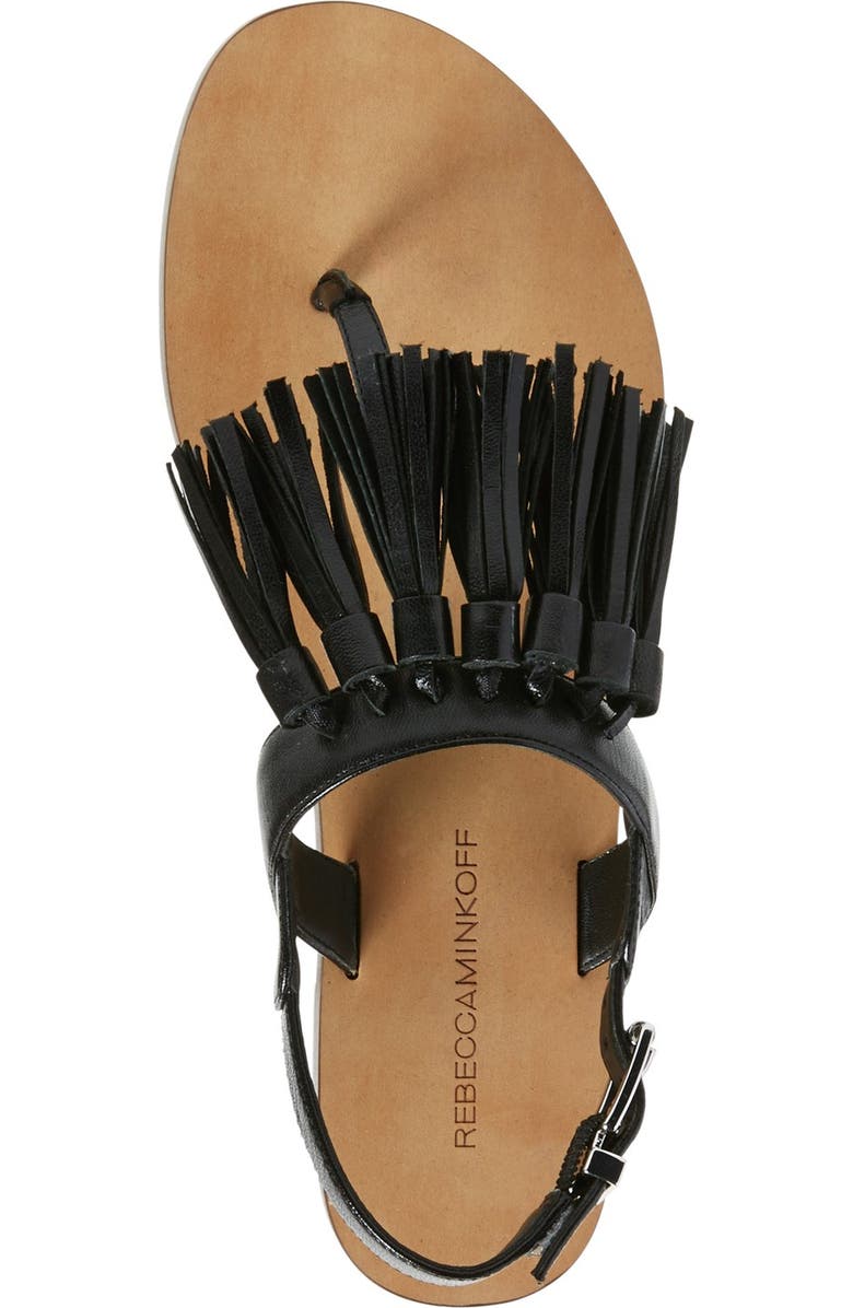 Rebecca Minkoff 'Erin' Tassel Sandal, Alternate, color,