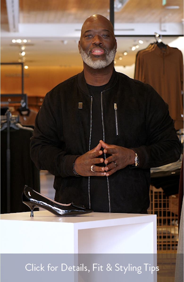 Poznan Genuine Calf Hair Buckle Pump, sales video thumbnail