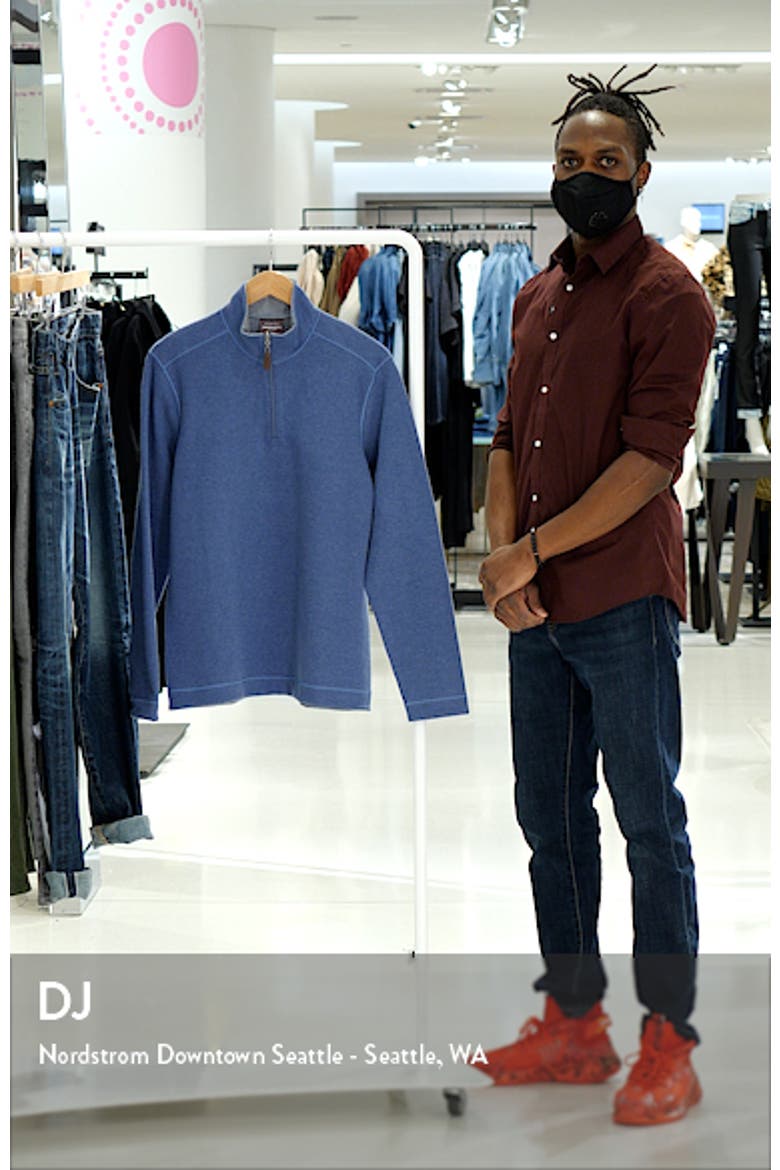 Reversible Quarter Zip Pullover video