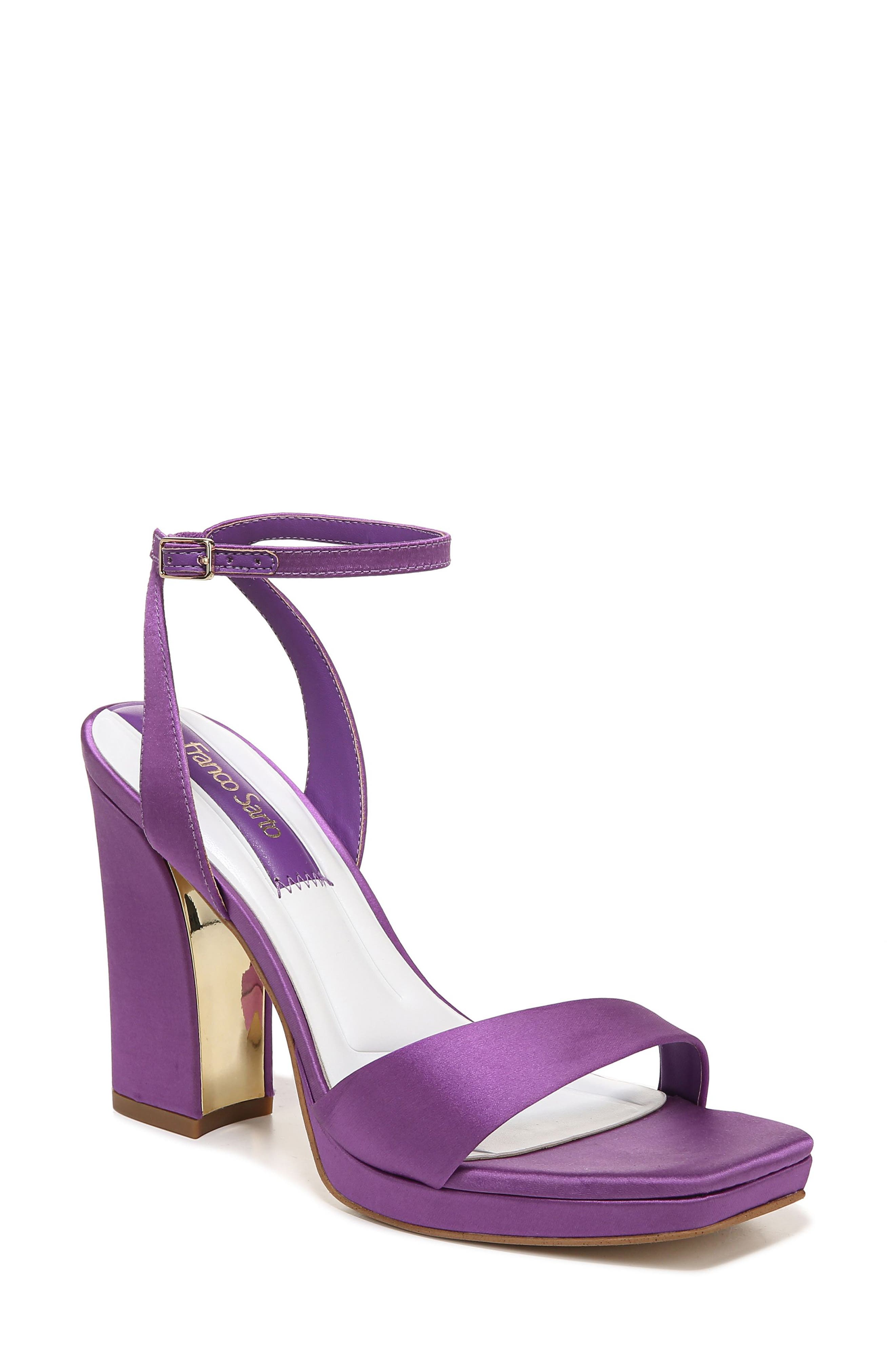 Daffy Ankle Strap Sandal, Main, color, ULTRAVIOLET